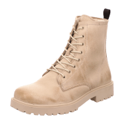 Blackstone Schnürboot, Lammfell, Offwhite