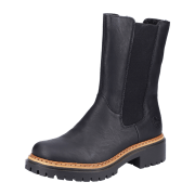 Rieker Schlupf/Reißverschlussstiefelette Warmfutter