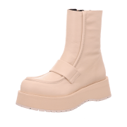 Paloma Barceló Stiefelette,Ziernaht,Ivory