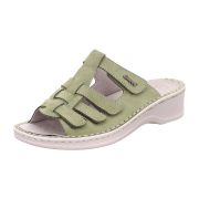 Stuppy Da. Pantolette Klett Olive