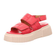 EHM Sandalette Plateau Rot