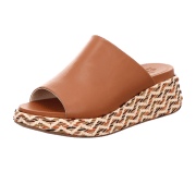 Eliza Di Venezia Pantolette mit Keil,Cognac