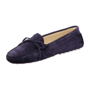 Kroll Mokassin,Velours,Blau