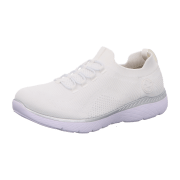 Rieker M5074-80 Weiss (weiß) - Slipper - Damenschuhe Slipper / Trotteur, Weiß
