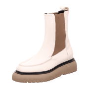 Laura Bellariva Stiefelette Plateau Offwhite