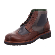 GALIZIO TORRESI Schnürboots Lochmuster Braun