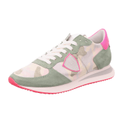 Philippe Model Da. Sneaker, Grün/ Pink