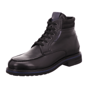 GALIZIO TORRESI Schnürboots Lammfell Schwarz