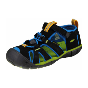 Keen black-brilliant blue