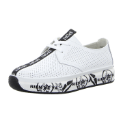 Artiker Damen Plateau Schnürschuhe