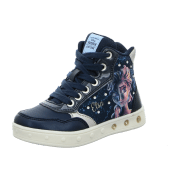 Geox SKYLINE Kinder Schuhe blau DISNEY FROZEN Elsa