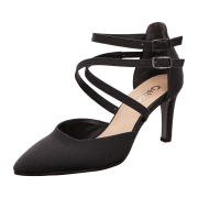 Gabor Riemchen Pumps schwarz glitter 41.390.67