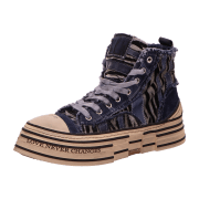 Rebecca White D&W zebra strip navy