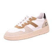 D.A.T.E. He. Sneaker, Weiß/Natur
