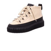 Voile Blanche Schnürboot, Gummiert, Offwhite