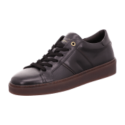 Corvari Sneaker, Glattleder, Schwarz