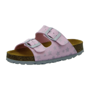 Longo Tieffußbett Pantolette,rosé/si