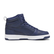 Puma Rebound V6 Mid Winterized Sneaker Kinder 05 - dark olive/maple syrup/puma olive 38
