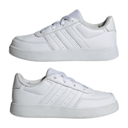 adidas Breaknet Court Lace Sneaker Kinder HP8959 - cloud white/lucid fuchsia/beam pink 35