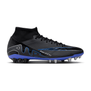 Nike Mercurial Superfly 9 Academy AG Fußballschuhe 040 - black/chrome-hyper royal 45