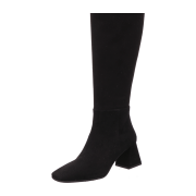 Evaluna Schaftstiefel,Velour,Schwarz
