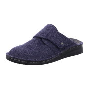 FinnComfort Zams Darkblue (blau) - Clogs - Haus - hüttenschuhe Herren Hausschuhe, Blau