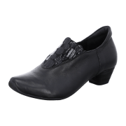 Think Aida Schuhe schwarz Lack-Punkte 809