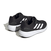 adidas RunFalcon 3.0 Elastic Lace Top Strap Sneaker Kinder HP5867 - core black/cloud white/core black 32