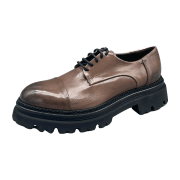 J.P. David Damen Plateau Schnürschuhe