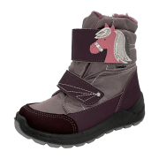 Ricosta Garei 9000102340 Dolcetto/Purple (Violett) - Stiefel mit Futter - Kinderschuhe Gefütterte Kinderstiefel Gr. 18 - 42, Mehrfarbig