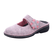 FinnComfort Arlberg Rose - offener Hausschuh - Haus - hüttenschuhe Damen Hausschuhe, Mehrfarbig