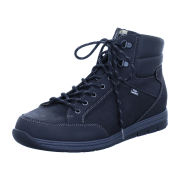 FinnComfort Navarra Schwarz - ungefütterter Stiefel - Marken , Schwarz, leder (alpin/nuri)