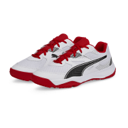 Puma SolarFLASH II Hallenschuhe Kinder PUMA white/PUMA black/high risk red 28