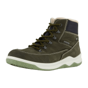 Ricosta Levi 6800202580 Timo/Carbon (Dunkelgrün) - Stiefel mit Futter - Kinderschuhe Gefütterte Kinderstiefel Gr. 18 - 42, Grün,  leder (daino/poco)