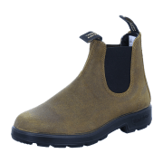 Blundstone brown wax suede