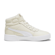 Puma Carina 2.0 Mid-Top Sneaker Damen light sand/light sand/puma silver/puma white 42