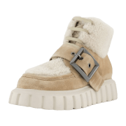 Voile Blanche Grenelle Lace Buckle Fur