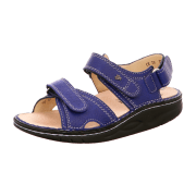 FinnComfort Yuma Kobalt (Blau) - Sandale mit loser Einlage - Passformübersicht  Marken  Finnamic, Blau, leder (hillcrest)