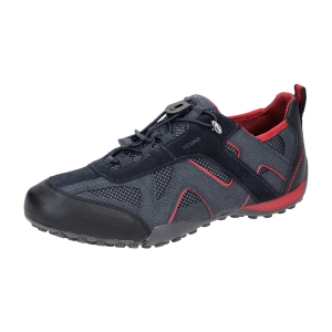 Geox Snake Sneaker Schuhe blau rot U2507B